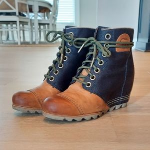 SOREL Wedge Booties